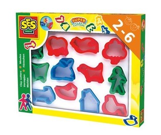 SES Oyun Hamuru Kalıpları (12 renk/model) (1 Adet)