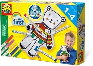 SES Creative My First - Boyanabilir Peluş Ayıcık (1 adet)