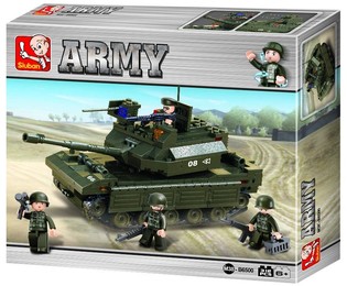 Sluban Tank M38-B6500 Ordu Yapım Oyuncak Blokları (1 Adet)