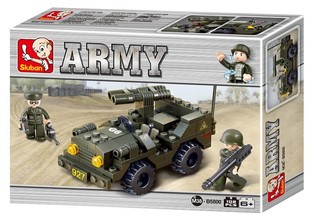 Sluban Askeri Jeep M38-B5800 Yapım Seti (1 Adet)