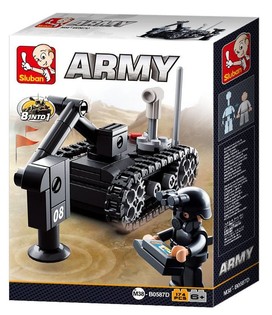 Sluban Army Mayın Tarama Gemisi 8'i 1 Arada M38-B0587D (1 Adet)