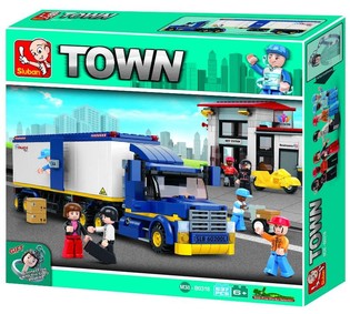 Sluban Kamyon M38-B0318 Town Yapı Oyuncak Seti (1 Adet)