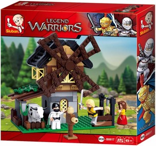 Sluban Legend Warriors R&uuml;zgar G&uuml;l&uuml; M38-B0617 (1 Adet)