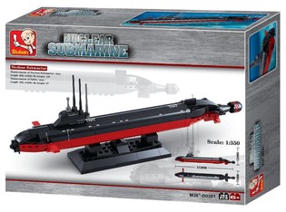 Sluban N&uuml;kleer Denizaltı M38-B0391 (1 adet)