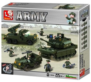 Sluban Kara Kuvvetleri Ordu Seti M38-B6800 (1 adet)