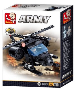 Sluban 8'i 1 Arada Helikopter M38-B0587G (1 Adet)