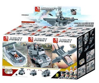 Sluban U&ccedil;ak Gemisi 9'u 1 Arada M38-B0537 (1 Stand / 9 Adet)