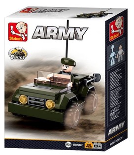 Sluban 8'i 1 Arada Jeep M38-B0587F (1 ad.)