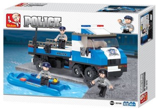 Sluban Polis Kamyonu M38-B0186 (1 adet)