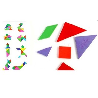 TANGRAM ZEKA OYUNU (48 adet)