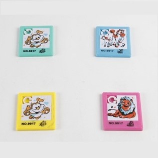 KARIŞIK HAYVAN DESENLİ KAYDIRMALI PUZZLE (120 adet)