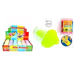Neon Renkli Putty Slime Teşhir Kutusunda (24 adet)