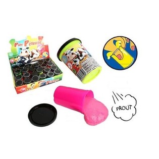 PUTTY KOKULU SLIME NEON RENKLER STANDDA, 70g (24 adet)