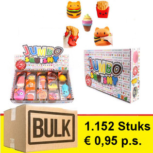 MEGA BULK FIRSATI - JUMBO SQUISNY TEŞHİR KUTUSUNDA (1.152 Adet)