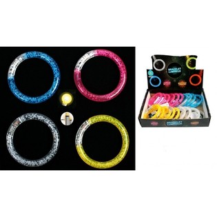 STANTLI IŞIKLI LED BİLEKLİKLER (24 adet)