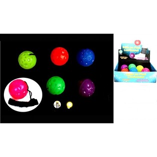IŞIKLI LASTİKLİ FUTBOL TOPU (12 adet)