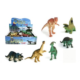Karışık Dinozor Oyuncak Fig&uuml;rleri Standda (36 Adet)