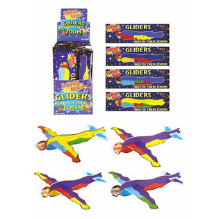 K&Ouml;P&Uuml;K U&Ccedil;AKLAR FIGHTER GLIDERS &ndash; MODEL: SUPER HEROES STANTLI (48 Adet)