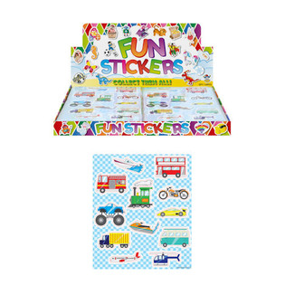 FUN STICKERS &ndash; MODEL: TAŞITLAR (120 Adet)
