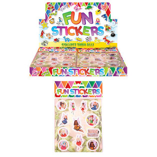 FUN STICKERS EĞLENCELİ &Ccedil;IKARTMALAR &ndash; MODEL: PERİLER (120 adet)