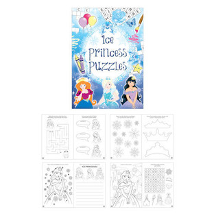 Buz Prensesi Puzzle Kitabı (48 adet)