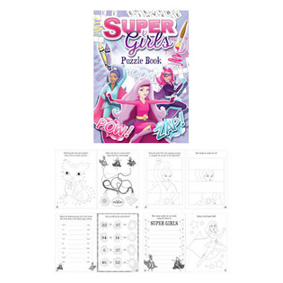 SUPER GIRLS BULMACA KİTABI (48 adet)
