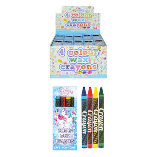 UNICORN 4'L&Uuml; PASTEL BOYA SETLERİ STANDDA (120 adet)