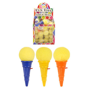 Mini Fırlatılan Dondurma Oyuncak 9 cm Standlı (36 Adet)