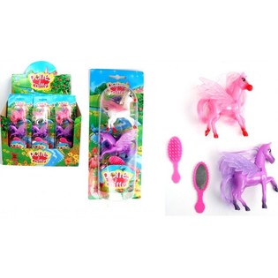TEŞHİR KUTUSUNDA FIR&Ccedil;ALI 2 PAR&Ccedil;ALI PONY SETİ (12 adet)