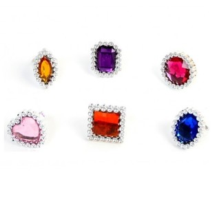 KARIŖIK &Ccedil;OCUK BLING BLING Y&Uuml;Z&Uuml;KLER (48 Adet)