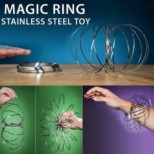 Sihirli Halkalar / Flow Rings - Kinetik 3D - G&Uuml;M&Uuml;Ş | KARTTA (12 Adet)