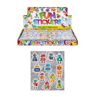 EĞLENCELİ &Ccedil;IKARTMALAR &ndash; MODEL: ROBOTLAR (120 Adet)