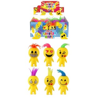 Işıklı Squeezy Smiley Bebekler Display Kutuda (12 Adet)