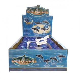 Display Kutusunda Deniz Hayvanları 3D Puzzle (24 Adet)
