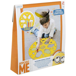 MINIONS B&Uuml;Y&Uuml;K KALDIRIM TEBEŞİRİ SETİ (12 Adet)