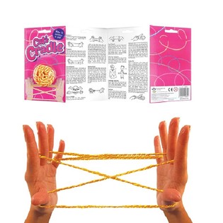 Parmak İp Oyunu CATS CRADLE G&ouml;kkuşağı - Sihirli İp (72 Adet)