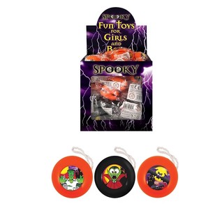 HALLOWEEN - HEDİYELİK YO-YO &Oslash; 3,8 CM STANTLI (72 Adet)
