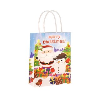 MERRY CHRISTMAS Hediye &Ccedil;antası 14x21x7 cm (24 adet)