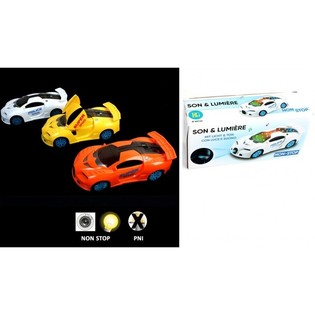 Işıklı ve Sesli Bump & Go Polis Arabası (1 adet)