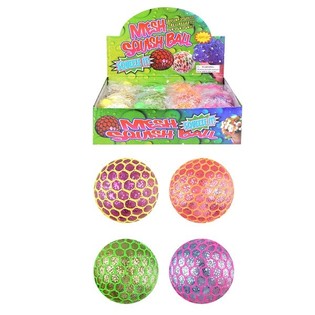 IŞIKLI SQUISHY TOPU &ndash; CANLI RENKLER (12 adet)