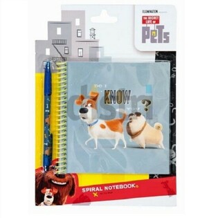 EVCİL HAYVANLARIN GİZLİ YAŞAMI &ndash; Defter + Kalem (12'li Paket)
