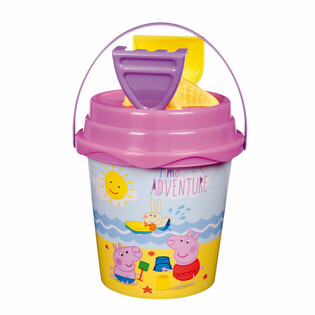 B&uuml;y&uuml;k 5 Par&ccedil;alı Peppa Pig Plaj Seti (6 ad.)