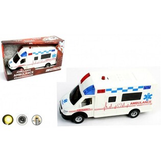 IŞIKLI VE SESLİ B&Uuml;Y&Uuml;K S&Uuml;RTME MOTORLU AMBULANS (6 adet)
