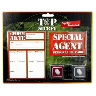 TOP SECRET &ndash; &Ouml;ZEL AJAN, PARMAK İZİ SETİ (12 adet)
