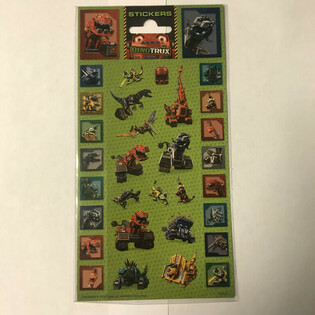 &Ccedil;ıkartmalar: DINOTRUX - 20 x 10 cm (10 adet)