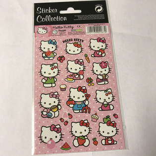 &Ccedil;IKARTMALAR: HELLO KITTY, Boyut 20 x 10 cm (10 adet)