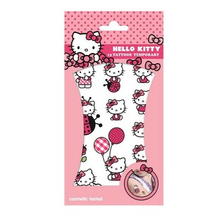 HELLO KITTY Ge&ccedil;ici D&ouml;vmeler - Boyut 20 x 10 cm (10 Adet)