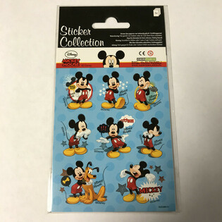 &Ccedil;IKARTMA SAYFASI: DISNEY MICKEY MOUSE, Boyut 16 x 9 cm (10 adet)