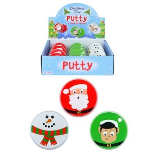 Standlı Noel Slime Macunu (12 Adet)