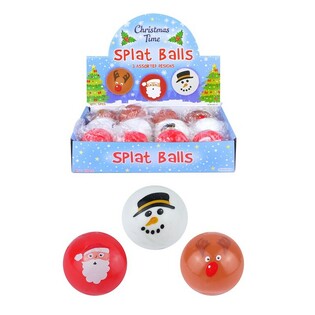 Noel Splat / Splash Topları Teşhir Kutusunda (12 Adet)